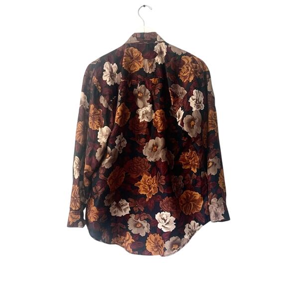 Whistles Vintage Silk Floral Button Down - Picture 2 of 9
